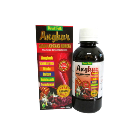 ANGKUR MADU ANGKAK KURMA 280 GR ANGKUR MADU ANGKAK KURMA 280 GR