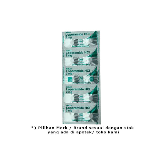 Loperamide 2 mg 10 Tablet Loperamide 2 mg 10 Tablet