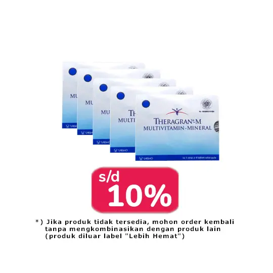THERAGRAN-M 20 TABLET - LEBIH HEMAT THERAGRAN-M 20 TABLET - LEBIH HEMAT