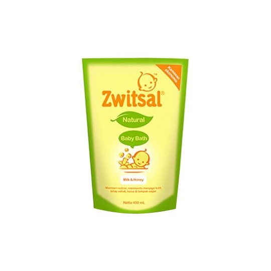 Zwitsal Baby Bath Natural with Rich Honey Refill 450 ml Zwitsal Baby Bath Natural with Rich Honey Refill 450 ml