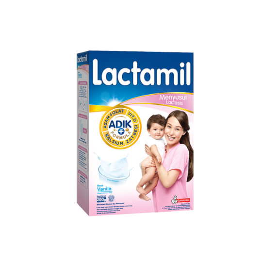 Lactamil Ibu Menyusui Rasa Vanila 200 g Lactamil Ibu Menyusui Rasa Vanila 200 g