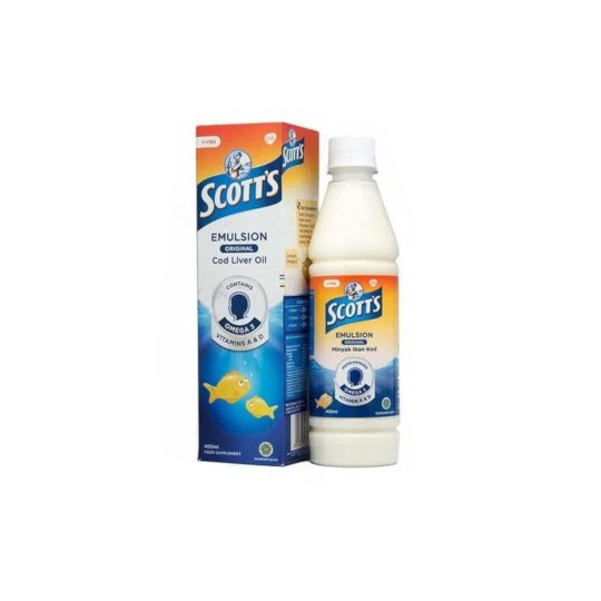 SCOTT'S EMULSION ORIGINAL 400 ML SCOTT'S EMULSION ORIGINAL 400 ML