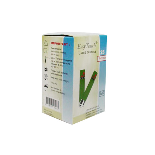 EASY TOUCH BLOOD GLUCOSE 25 STRIP - OBAT RUTIN EASY TOUCH BLOOD GLUCOSE 25 STRIP - OBAT RUTIN