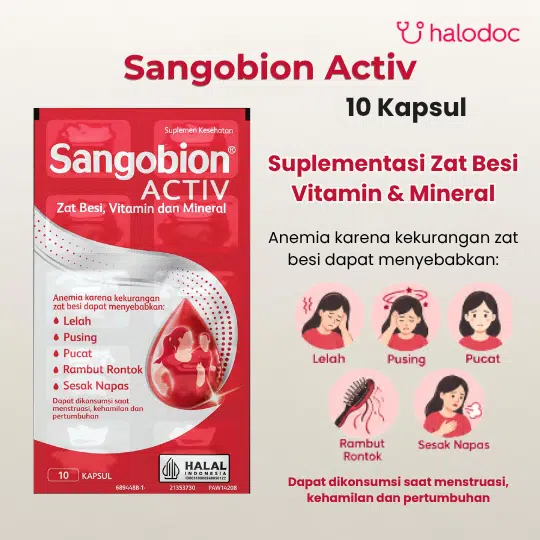 Sangobion Activ 10 Kapsul