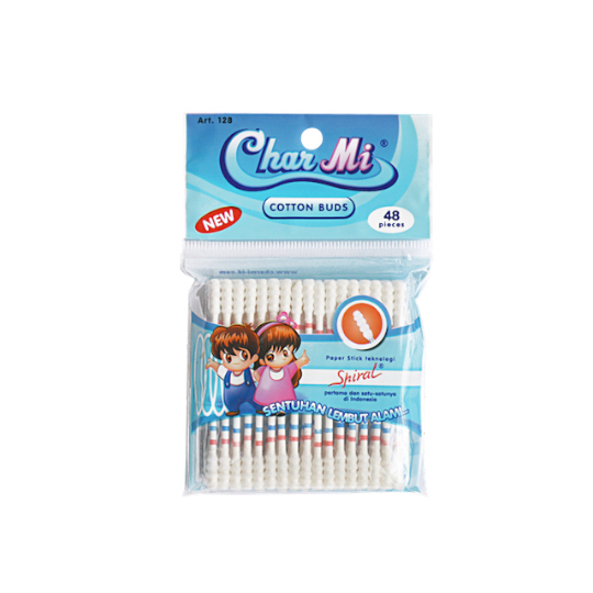 CHAR MI COTTON BUDS ART 128 SP 48 PCS CHAR MI COTTON BUDS ART 128 SP 48 PCS