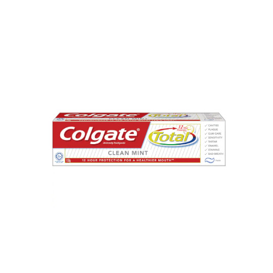 COLGATE TOOTHPASTE TOTAL COOL MINT 150 G COLGATE TOOTHPASTE TOTAL COOL MINT 150 G