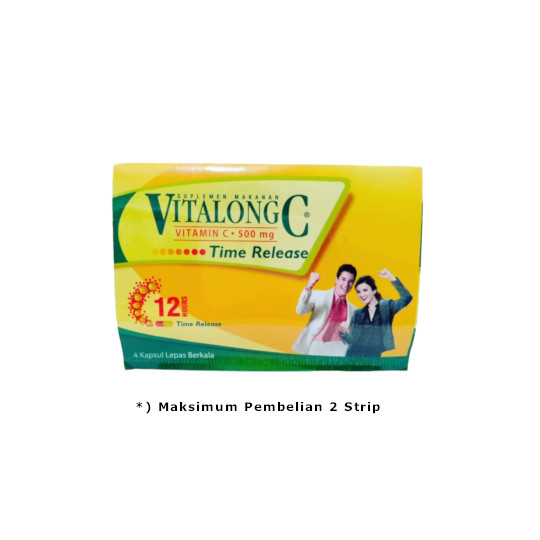 VITALONG C 500 MG 4 KAPSUL VITALONG C 500 MG 4 KAPSUL