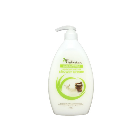 NATURIAN SHOWER CREAM PURE GOATS MILK 1000 ML NATURIAN SHOWER CREAM PURE GOATS MILK 1000 ML