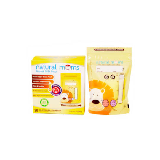 Natural Moms Breastmilk Thermal Sensor Yellow Lion 100 ml 30 Pieces Natural Moms Breastmilk Thermal Sensor Yellow Lion 100 ml 30 Pieces