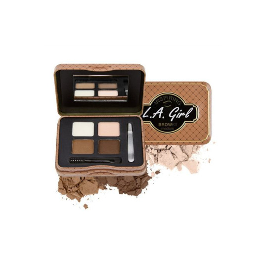 LA Girl Brow Kit Medium & Marvelous 5.5 g LA Girl Brow Kit Medium & Marvelous 5.5 g