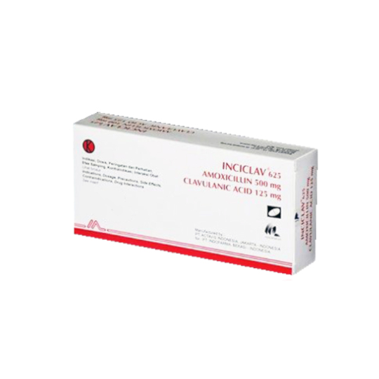INCICLAV TABLET 625 MG INCICLAV TABLET 625 MG