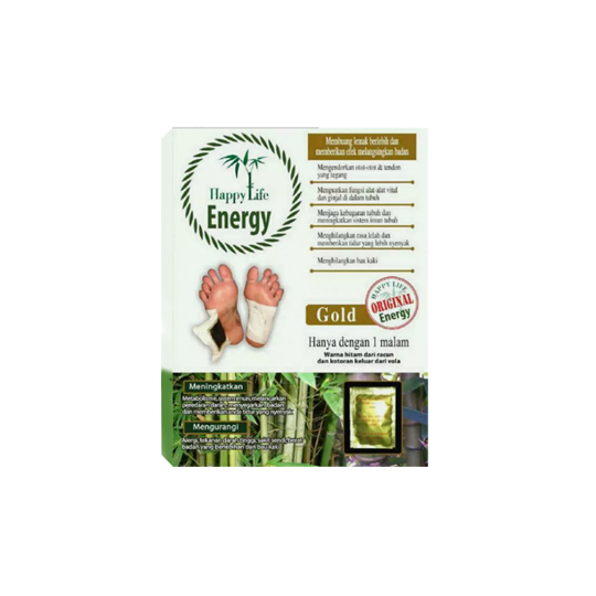 HAPPY LIFE ENERGY GOLD FOOT PATCH HAPPY LIFE ENERGY GOLD FOOT PATCH