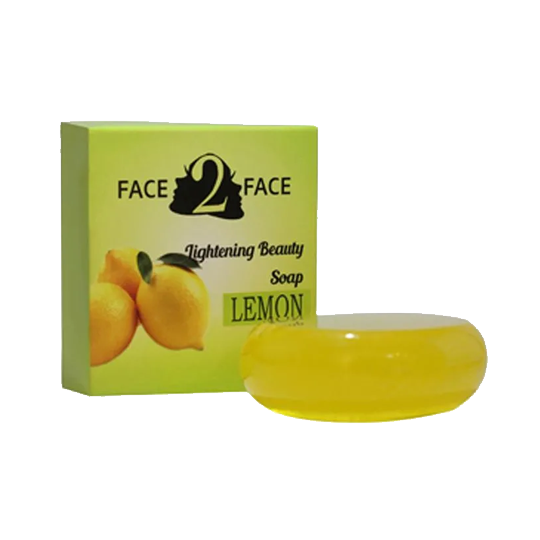 Face 2 Face Lightening Beauty Soap Lemon 60 g Face 2 Face Lightening Beauty Soap Lemon 60 g