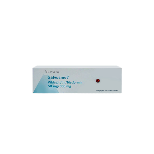 GALVUSMET 50 MG/1000 MG 10 TABLET GALVUSMET 50 MG/1000 MG 10 TABLET