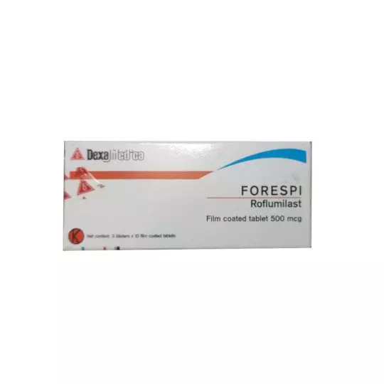 FORESPI 500 MCG 10 TABLET FORESPI 500 MCG 10 TABLET