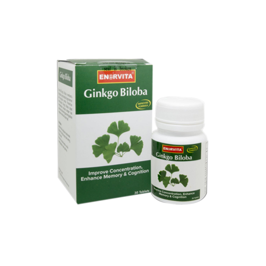 ENERVITA GINKGO BILOBA 30 TABLET ENERVITA GINKGO BILOBA 30 TABLET