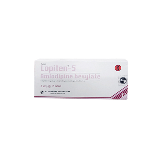 LOPITEN KAPLET 5 MG LOPITEN KAPLET 5 MG