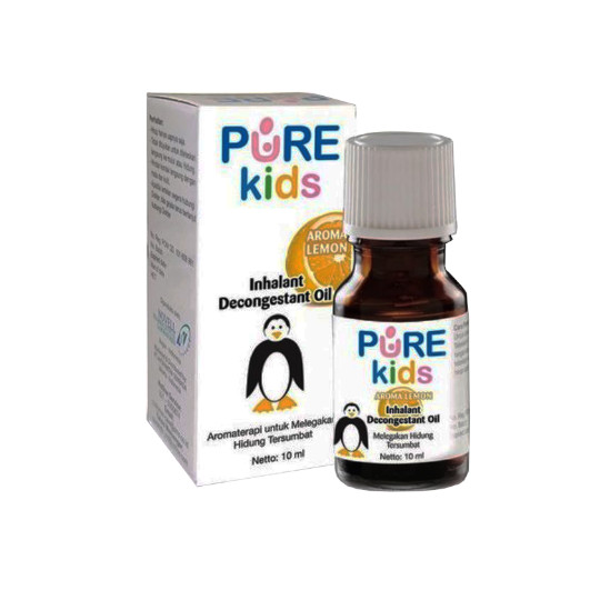 PUREKIDS INHALANT DECONGESTANT OIL LEMON 10 ML PUREKIDS INHALANT DECONGESTANT OIL LEMON 10 ML