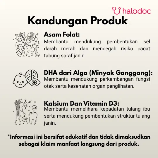 Folamil Gold 30 Kapsul - Gambar 2