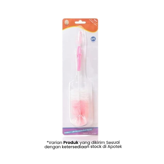 IQ Baby Feeding Bottle & Nipple Brush KZ-2003 (Random Warna) IQ Baby Feeding Bottle & Nipple Brush KZ-2003 (Random Warna)