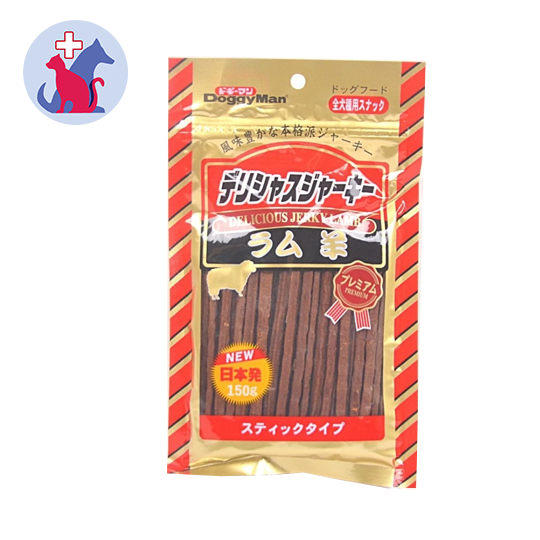 Doggyman Delicious Jerky Lamb 150 g Doggyman Delicious Jerky Lamb 150 g