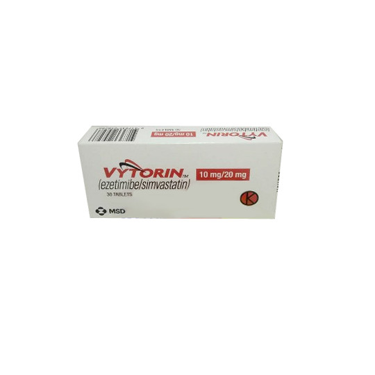 Vytorin 10 mg/20 mg 3 Strip (10 Tablet/Strip) Obat Rutin Kegunaan