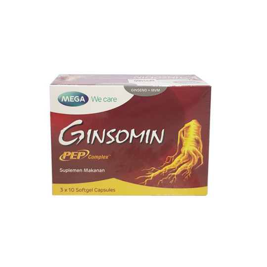GINSOMIN PEP COMPLEX 30 KAPSUL GINSOMIN PEP COMPLEX 30 KAPSUL