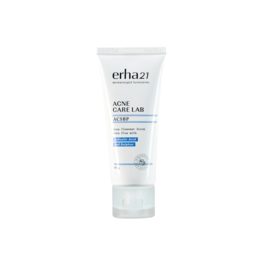 ERHA21 ACNE CARE LAB ACNE CLEANSER SCRUB BETA PLUS 60 G ERHA21 ACNE CARE LAB ACNE CLEANSER SCRUB BETA PLUS 60 G