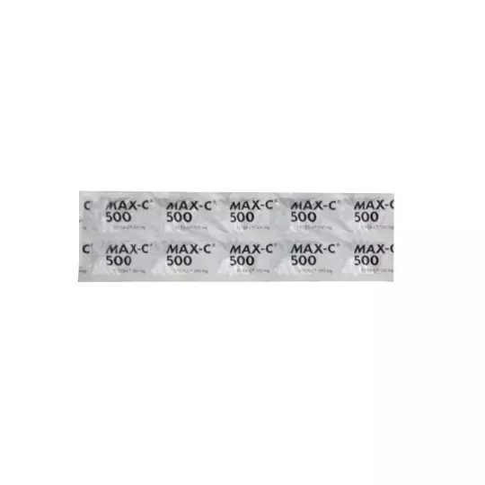 MAX-C 500 MG 10 TABLET MAX-C 500 MG 10 TABLET
