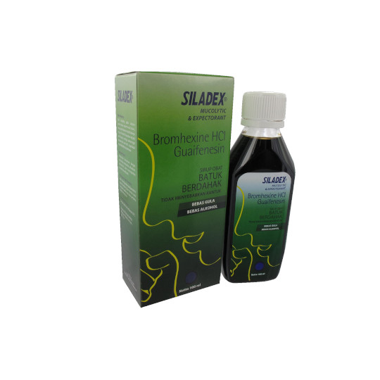 Siladex Mucolytic & Ekspektoran Sirup 100 ml Siladex Mucolytic & Ekspektoran Sirup 100 ml