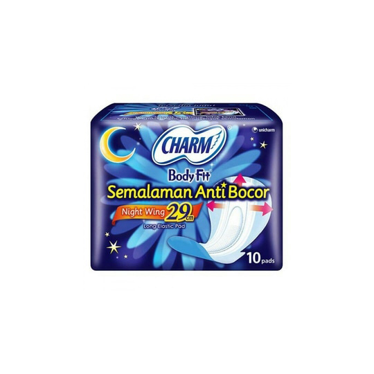 Charm Safe Night 29 cm 10 Pads Charm Safe Night 29 cm 10 Pads