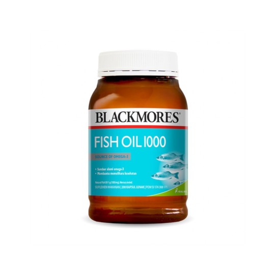 BLACKMORES FISH OIL 200 KAPSUL BLACKMORES FISH OIL 200 KAPSUL