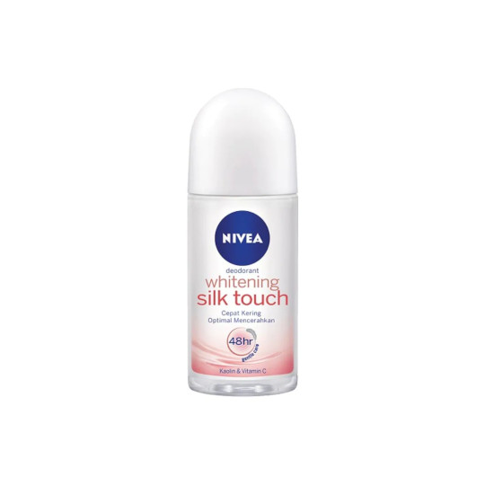 Nivea Deodorant Whitening Silk Touch Roll On 50 ml Nivea Deodorant Whitening Silk Touch Roll On 50 ml