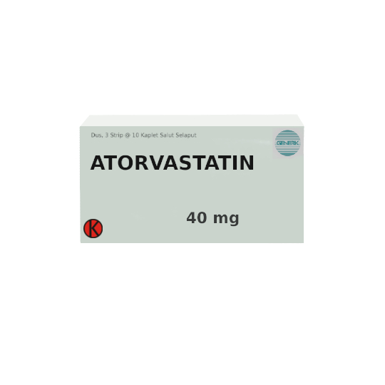 ATORVASTATIN 40 MG 10 TABLET ATORVASTATIN 40 MG 10 TABLET