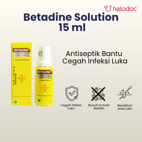 Betadine Solution 15 ml