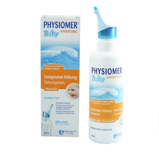 Physiomer Baby Decongestant 60 ml Kegunaan, Efek Samping, Dosis dan