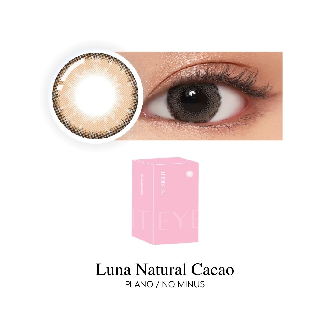 Eyesight EOS Luna Natural Cacao Softlens Plano/No Minus Eyesight EOS Luna Natural Cacao Softlens Plano/No Minus
