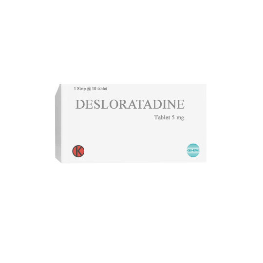 Desloratadine 5 mg 10 Tablet Desloratadine 5 mg 10 Tablet