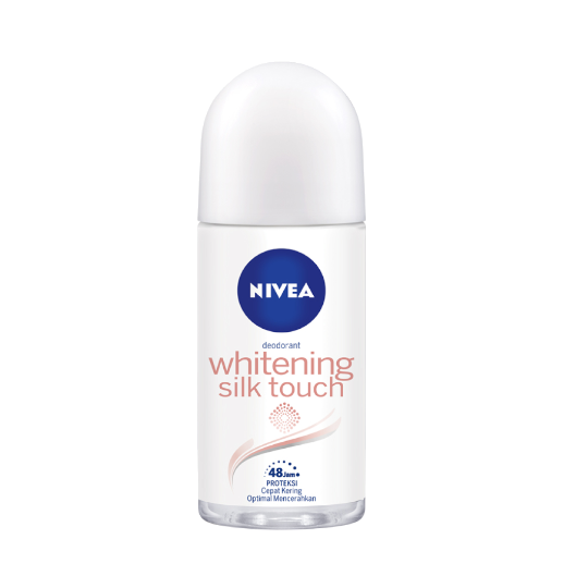 Nivea Deodorant Whitening Silk Touch Roll On 25 ml Nivea Deodorant Whitening Silk Touch Roll On 25 ml