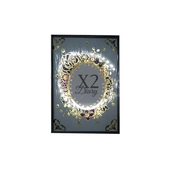 X2 DIARY GREY - NO MINUS X2 DIARY GREY - NO MINUS