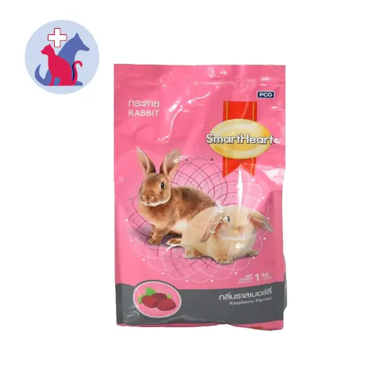 Smartheart Rabbit Food Raspberry Flavour 1 kg