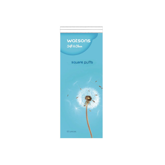 WATSONS SQUARE PUFF 80 PIECES WATSONS SQUARE PUFF 80 PIECES