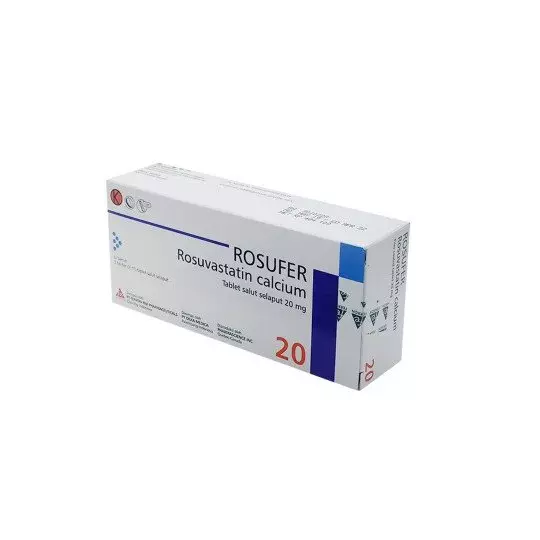 ROSUFER 20 MG 30 TABLET - OBAT RUTIN ROSUFER 20 MG 30 TABLET - OBAT RUTIN