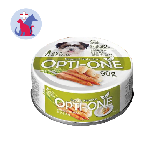 Opti One Dog Chicken with Carrot & Potato 90 g Opti One Dog Chicken with Carrot & Potato 90 g
