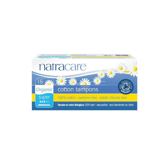 Natracare Tampons Organic Super 16 Pads Natracare Tampons Organic Super 16 Pads