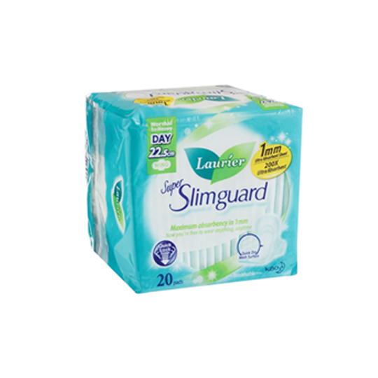Laurier Super Slimguard 22.5 cm 20 Pads Laurier Super Slimguard 22.5 cm 20 Pads
