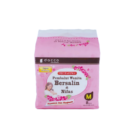 Dacco Mama Pembalut Bersalin M 8 Pieces Dacco Mama Pembalut Bersalin M 8 Pieces