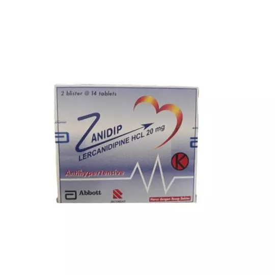 ZANIDIP 20 MG 28 TABLET - OBAT RUTIN ZANIDIP 20 MG 28 TABLET - OBAT RUTIN