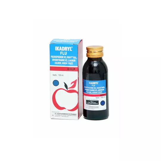 IKADRYL FLU SYRUP 100 ML IKADRYL FLU SYRUP 100 ML