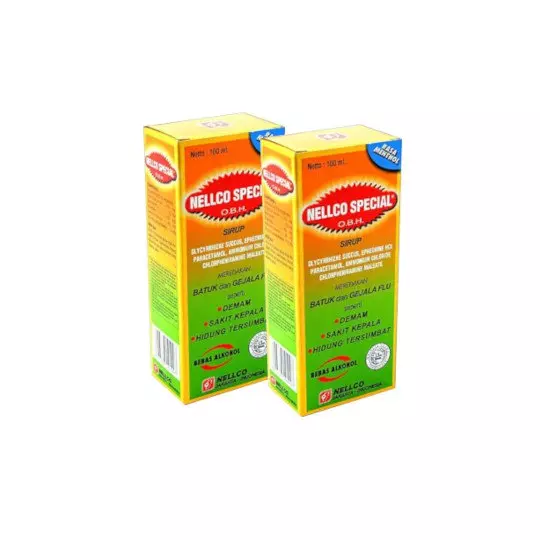OBH NELLCO SPECIAL DEWASA MENTHOL SIRUP 100 ML 2 BOTOL - LEBIH HEMAT OBH NELLCO SPECIAL DEWASA MENTHOL SIRUP 100 ML 2 BOTOL - LEBIH HEMAT